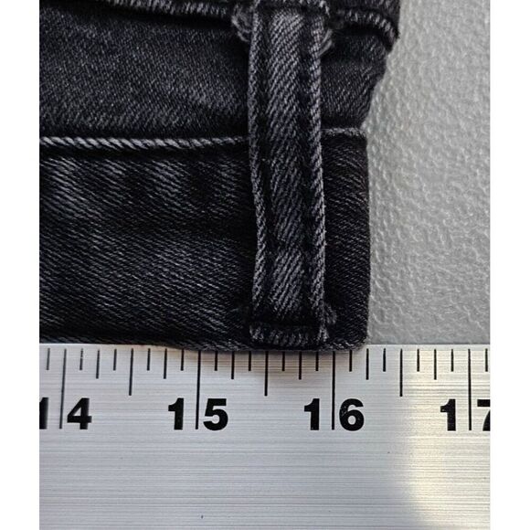 MNML X Terry Urban Mens 31 Black Grafitti Ankle Zipper Skinny Jeans - Picture 12 of 16